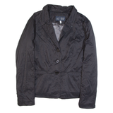 ARMANI JEANS Insulated Womens Blazer Jacket Black L