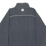 NAUTICA 1/4 Zip Mens Fleece Jacket Grey L