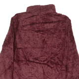 PENDLETON Womens Fleece Jacket Maroon M