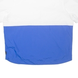 NIKE Lightweight Short Sleeve Mens Anorak Jacket White 2XL