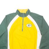 NFL Green Bay Packers Mens Track Jacket Yellow M