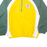 NFL Green Bay Packers Mens Track Jacket Yellow M