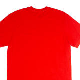NIKE Just Do It Mens T-Shirt Red Crew Neck M