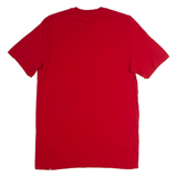 ADIDAS Mens T-Shirt Red Crew Neck S