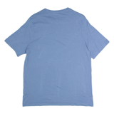REEBOK Mens T-Shirt Blue Crew Neck S