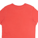 NIKE Mens T-Shirt Red Crew Neck M