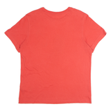 NIKE Mens T-Shirt Red Crew Neck M