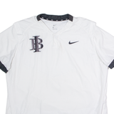 NIKE IB Golf Mens Jersey White Button Neck XL