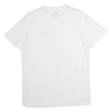 PUMA Mens T-Shirt White Crew Neck S