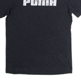 PUMA Mens T-Shirt Grey Crew Neck S