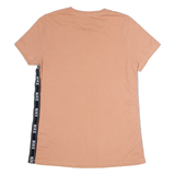 NIKE Womens T-Shirt Pink Crew Neck XS
