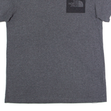 THE NORTH FACE Mens T-Shirt Grey Crew Neck S