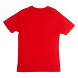 ADIDAS ORIGINALS Mens T-Shirt Red Crew Neck S