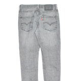 LEVI'S 511 Jeans Mens Grey Slim Straight W30 L32