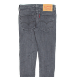 LEVI'S 519 Jeans HI-BALL Mens Black Slim Skinny W30 L28