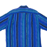 MARC THOMBARD Mens Shirt Blue Striped L