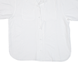 MARCA Womens Plain Shirt White L