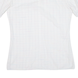 DINO CARINO Mens Shirt White Check M
