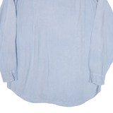 GAP Mens Plain Shirt Blue Long Sleeve L