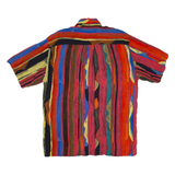 Mens Shirt Red Striped M