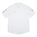 Mens Plain Shirt White L