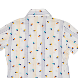 Womens Shirt White Spotted S