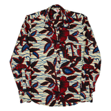 POPLIN PROJECT Womens Shirt Red Floral Long Sleeve S