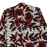 POPLIN PROJECT Womens Shirt Red Floral Long Sleeve S