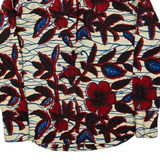 POPLIN PROJECT Womens Shirt Red Floral Long Sleeve S