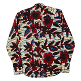 POPLIN PROJECT Womens Shirt Red Floral Long Sleeve S