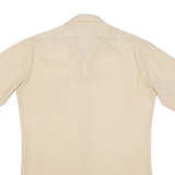 Mens Plain Shirt Yellow M