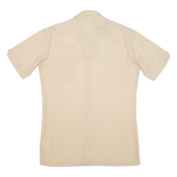 Mens Plain Shirt Yellow M
