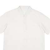 Mens Plain Shirt White M