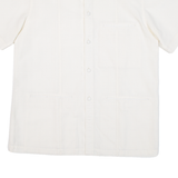 Mens Plain Shirt White M