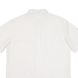 Mens Plain Shirt White M