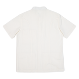Mens Plain Shirt White M