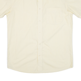 RENATO CAVALLI Mens Plain Shirt Yellow L