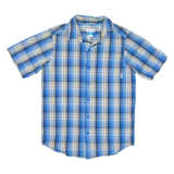 COLUMBIA Mens Shirt Blue Check S