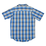 COLUMBIA Mens Shirt Blue Check S