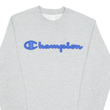 CHAMPION Mens Sweatshirt Grey Crew Neck S