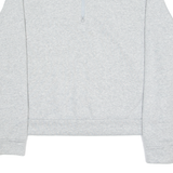 PUMA Womens Sweatshirt Grey 1/4 Zip XL