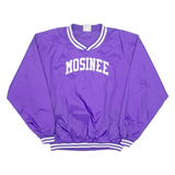 AUGUSTA Mosinee Mens Sweatshirt Purple V-Neck USA XL