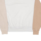 NIKE Womens Sweatshirt Beige Crew Neck S