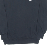 CONVERSE Mens Sweatshirt Black Crew Neck XS