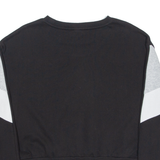 PUMA Cropped Womens Sweatshirt Black Crew Neck M