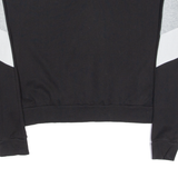 PUMA Cropped Womens Sweatshirt Black Crew Neck M