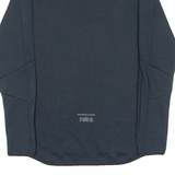 PUMA Mens Sweatshirt Black Crew Neck S