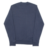 CHAMPION Mens Sweatshirt Blue Crew Neck S