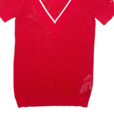 TOMMY HILFIGER Womens Top Red S