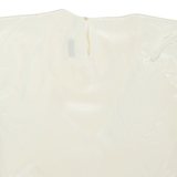 JULIETTA Womens Blouse Yellow High Neck M